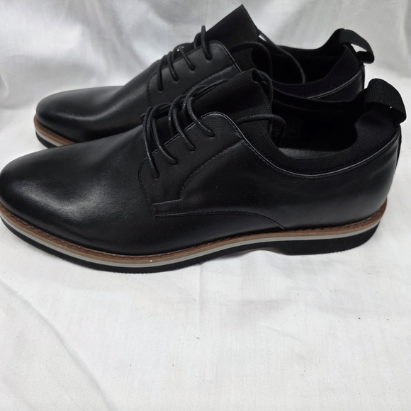 Men\'s Bruno Marc Black Derby Lace-Up Dress Shoes Size 13 main image 4